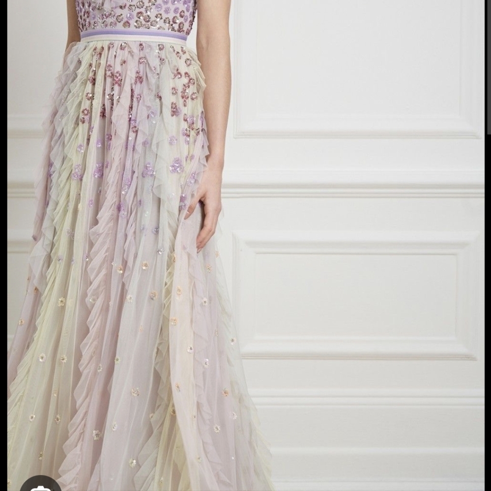BHLDN Needle & Thread Dress size US 6 $600 - Picture 7 of 16